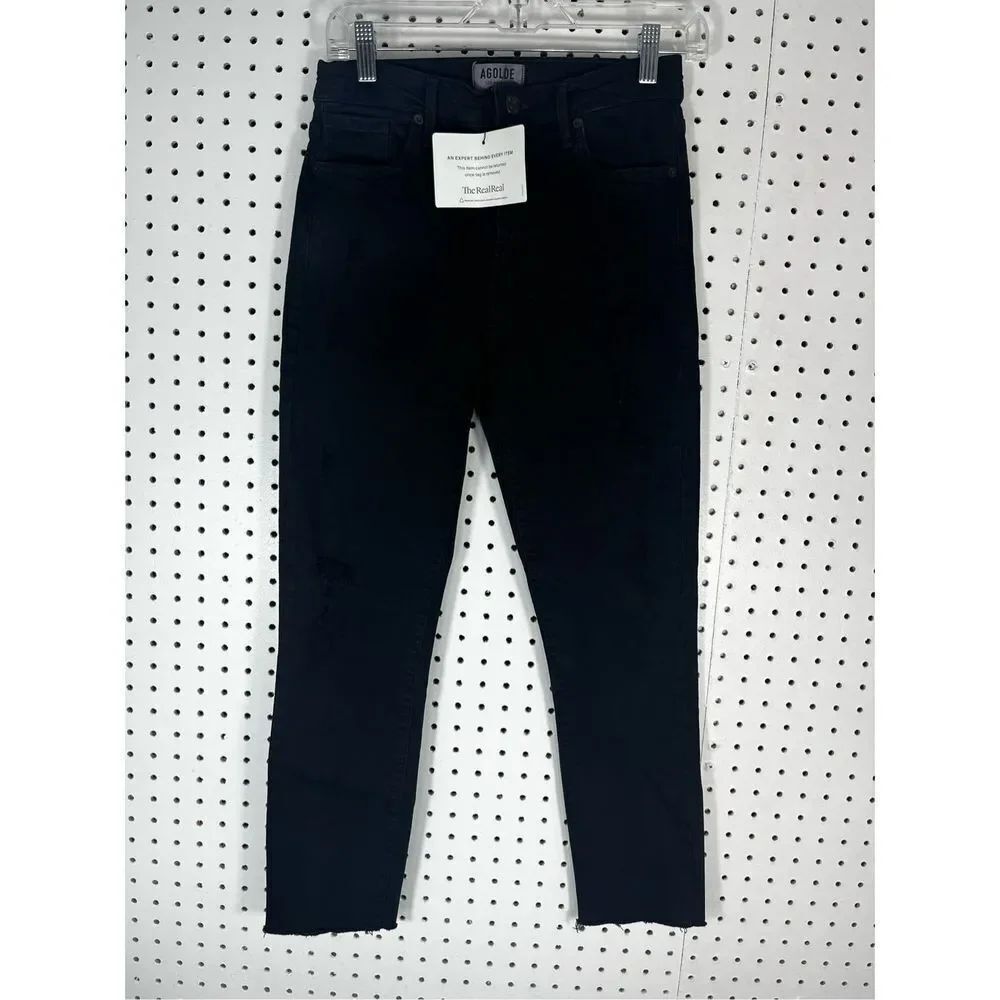 Agolde Sophie high rise crop jeans